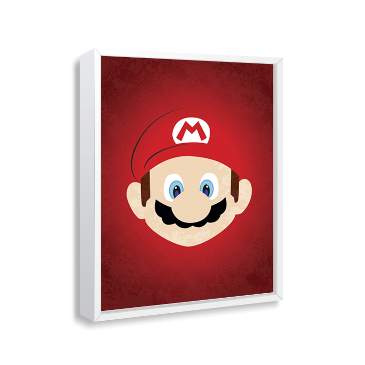 Quadro Mario Bros Decorativo MDM Gamer