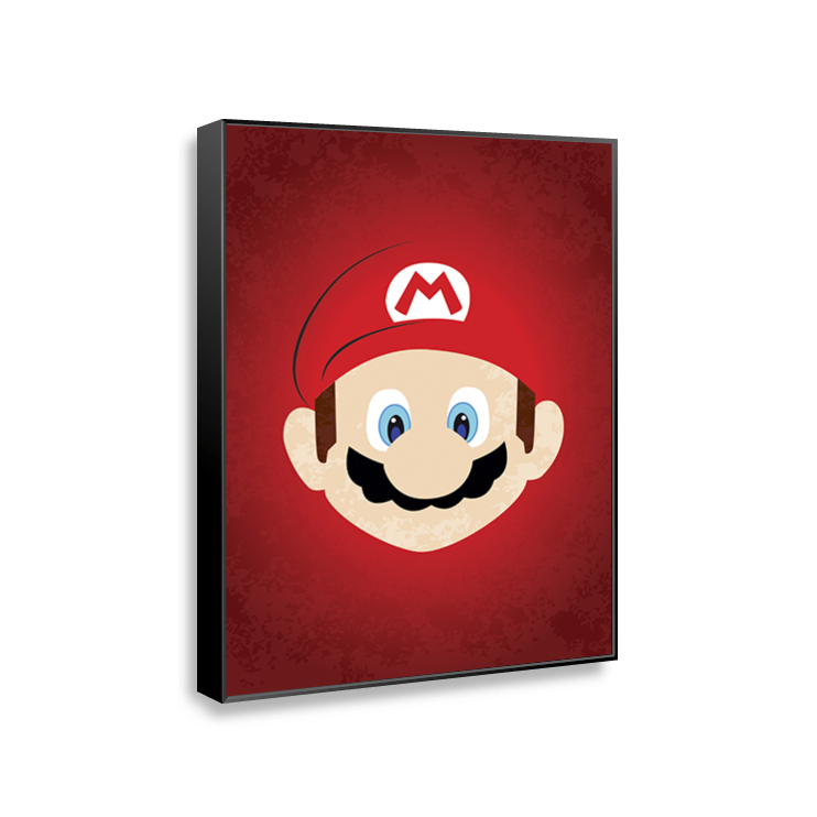 Quadro Mario Bros Decorativo MDM Gamer