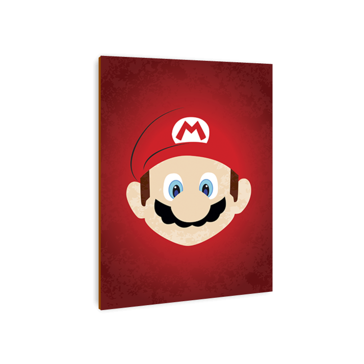 Quadro Mario Bros Decorativo MDM Gamer