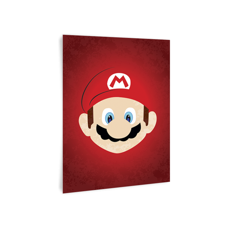 Quadro Mario Bros Decorativo MDM Gamer