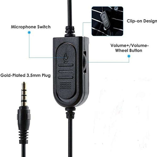 Headset MDM Gamer Dragon SpaceI Microfone Som Estéreo Controle de Volume